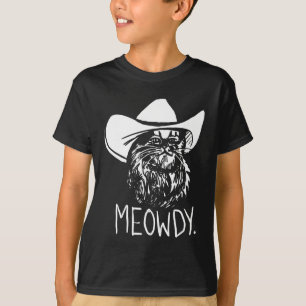 Meowdy Texas Cat Meme T-Shirt