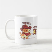 Meowdy und Beehaw Kaffeetasse (Links)