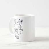 Meowdy Y’all Kaffeetasse (Vorderseite Links)