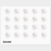 Meowentine Stickers Design für Katzen Liebhaber (Blatt)