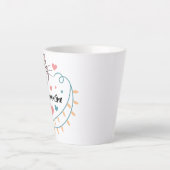 Meowentine Trinkbehälter Design für Katzen Liebhab Milchtasse (Vorderseite)