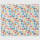 Meowers Geschenkpapier (Flach)