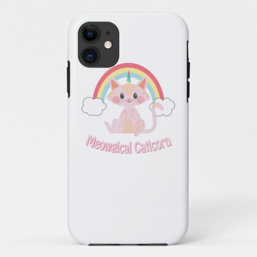 Meowgical Caticorn Kittycorn Case-Mate iPhone Hülle (Rückseite)
