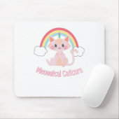 Meowgical Caticorn Kittycorn Mousepad (Mit Mouse)