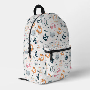 Meowgical Mischief: Der Purfect Companion ✨ Blurb Bedruckter Rucksack