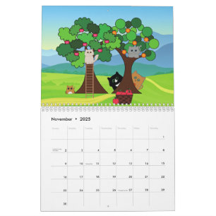 "Meowgical Moments: A Year of Kawaii Cats" Kalende Kalender