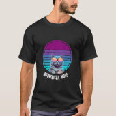 Meowgical Mood - Retro Cat Vibes T-Shirt (Vorderseite)