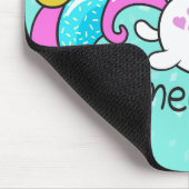 Meowgical Niedlich Unicorty Kitty Glitzer Glitzern Mousepad (Ecke)