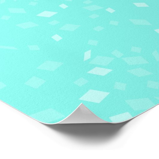 Meowgical Niedlich Unicorty Kitty Glitzer Glitzern Poster (Ecke)