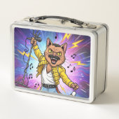 Meowhemian Rhapsody Metall Brotdose (Rückseite)