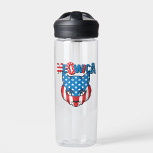 Meowica America Independence Day 1774 4. Juli Trinkflasche