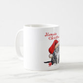 Meowie Christmas Tabby Cat Kaffeetasse (Vorderseite Links)