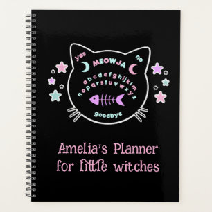 Meowja Pastel Goth Witchy Planer