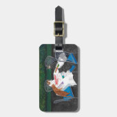 Meowjongg Gepäckanhänger (Vorderseite vertikal)