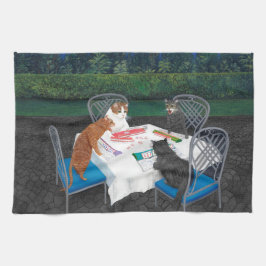 Meowjongg Geschirrtuch