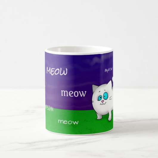 Meowkatzen-Tasse Kaffeetasse (Mittel)