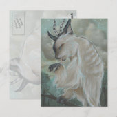 Meowl 2 cat owl postcard postkarte (Vorne/Hinten)