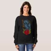 Meowl Cat And Owl Sweatshirt (Vorne ganz)