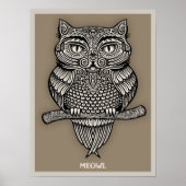 Meowl Poster (Vorne)