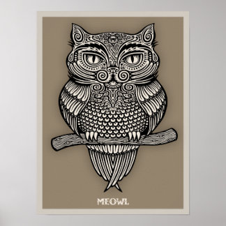 Meowl Poster