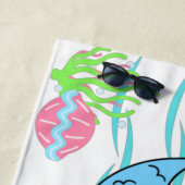 Meowmaier Meerjungfrau Katzen schwimmen Buddies Ba Strandtuch (Beispiel)