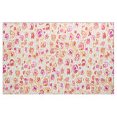 MEOWMER heller wildes Tier-Druck Stoff (Fat Quarter (45,7 x 55,9 cm))