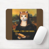 Meowna Lisa Mousepad (Mit Mouse)