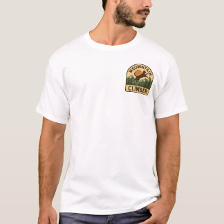 Meowning Climber Leaping Cat T - Shirt