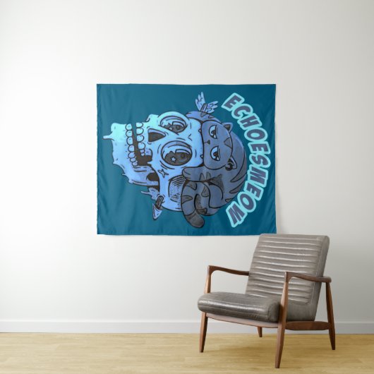 meowologisch wandteppich (Beispiel (Horizontal))