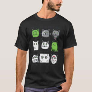 Meowoween-Kostüme Katze T-Shirt
