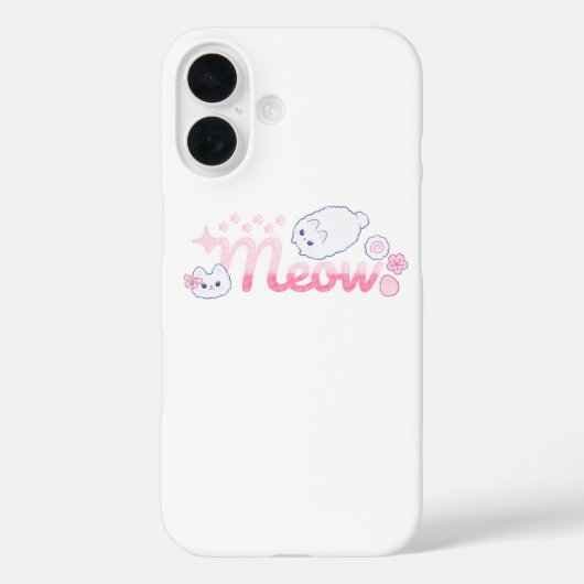 Meowpink Case-Mate iPhone Hülle (Rückseite)