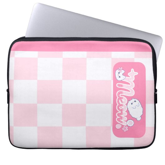 Meowpink Laptopschutzhülle (Vorderseite)
