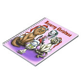 Meowrry Weihnachtskatzen Notizblock (Linke Seite)