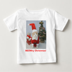MEOWry Weihnachten! Baby T-shirt