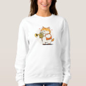 Meows und Melodies Sweatshirt (Vorderseite)