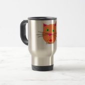 Meowschale der Katze Reisebecher (Vorderseite Links)