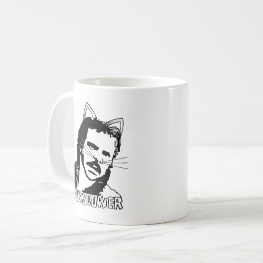 Meowsdower Kaffeetasse (Vorderseite Links)