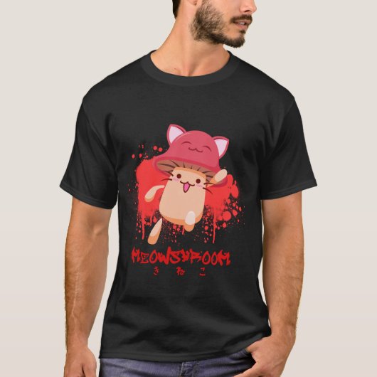 Meowshroom T-Shirt (Vorderseite)