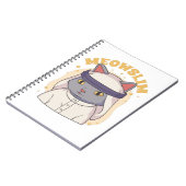 MEOWSLIM MUSLIM CARTOON CAT WEARING ARABIC GARMENT NOTIZBLOCK (Linke Seite)