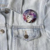 Meowstronaut Kiba Headshot-Button Button (Beispiel)