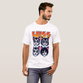 Meowtallica Funny Cat T-Shirt (Vorne ganz)