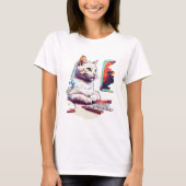 Meowtastic Coder T-Shirt (Vorderseite)