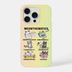 Meowthematik Lustige Mathe-Katzen-Witze Für Mathe- iPhone 15 Pro Hülle