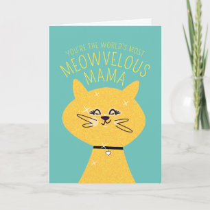 Meowvelous Mama Cat Karte