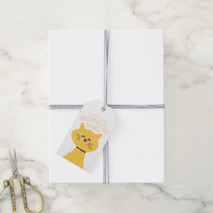 Meowverherrlichende Glitzernde Glam Mama Katze Geschenkanhänger