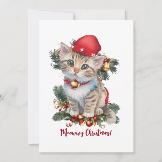 Meowwwwwwwy Weihnachten (Vorderseite)