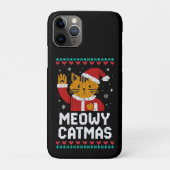 Meowy Catmas Case-Mate iPhone Hülle (Rückseite)