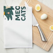 Meowy Catmas Cat Christmas Tree Xmas Funny Santa C Geschirrtuch (Viertel Falte)