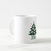 Meowy Catmas Cat Christmas Tree Xmas Funny Santa C Kaffeetasse (Vorderseite Links)
