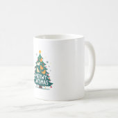 Meowy Catmas Cat Christmas Tree Xmas Funny Santa C Kaffeetasse (VorderseiteRechts)
